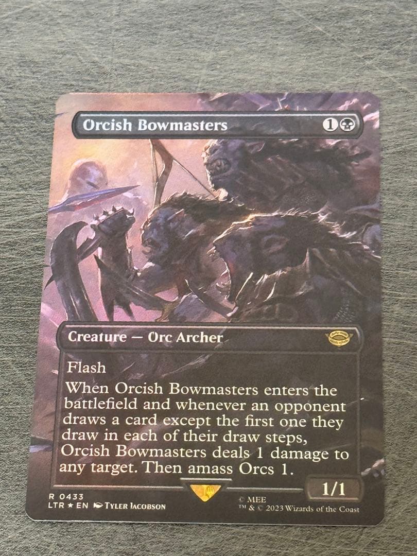 オークの弓使い　英語　ボーダーレスFOIL