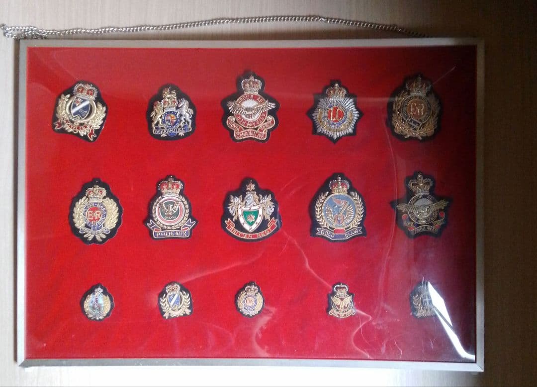 ブレザーエンブレムまとめて　15点セット　カナダ空軍、フェニックス、英国王室他