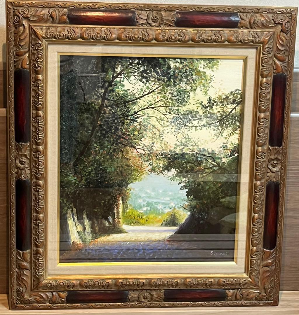 森砂重子　「秋の訪れ」　原画　F10 額装