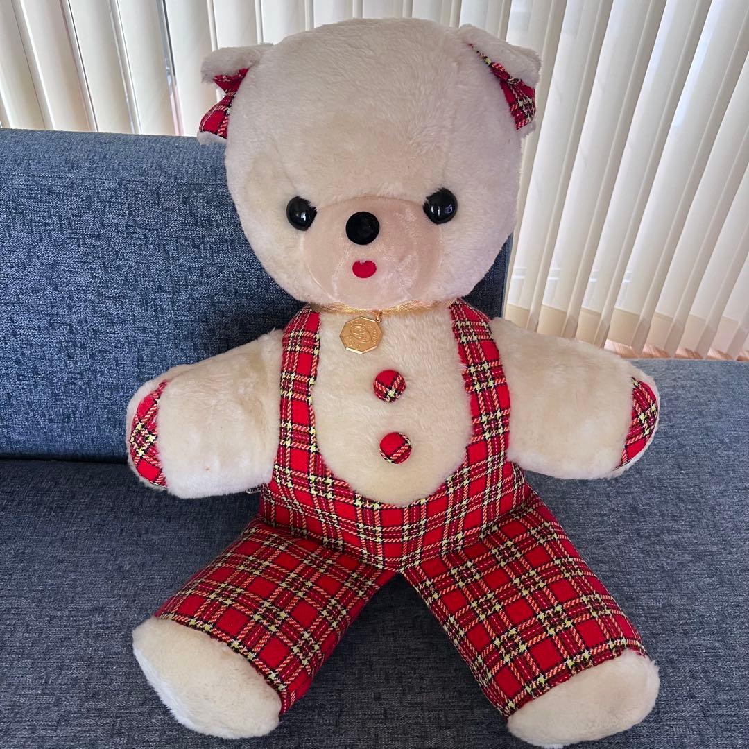 オオイケ　アニマルペット　クマ　くま　ぬいぐるみ　昭和　レトロ　50センチ