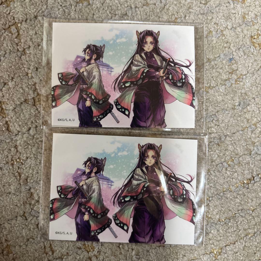 鬼滅の刃 リアルwebshopくじ コミケ106 胡蝶しのぶ 胡蝶カナエ