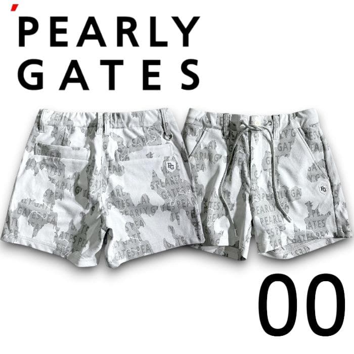 パーリーゲイツ ゴルフ 迷彩柄 ストレッチ ショートパンツ ウェア 00