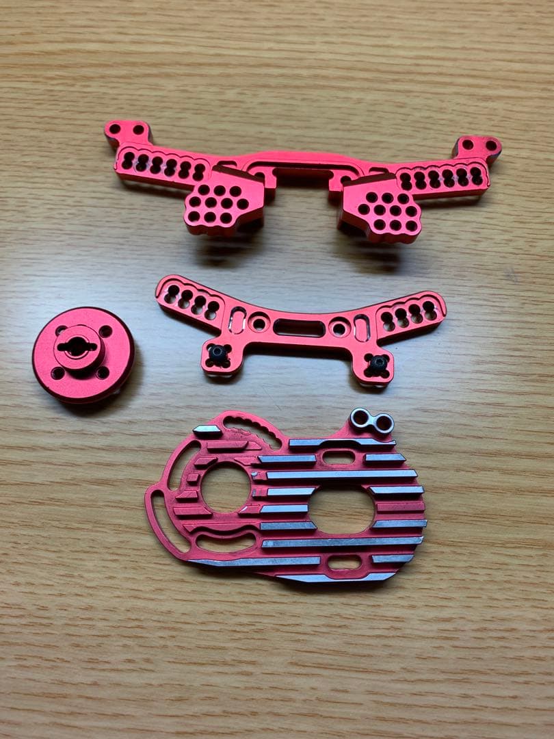 ヨコモ　yd-2 アルミパーツセット レッド　検　reved