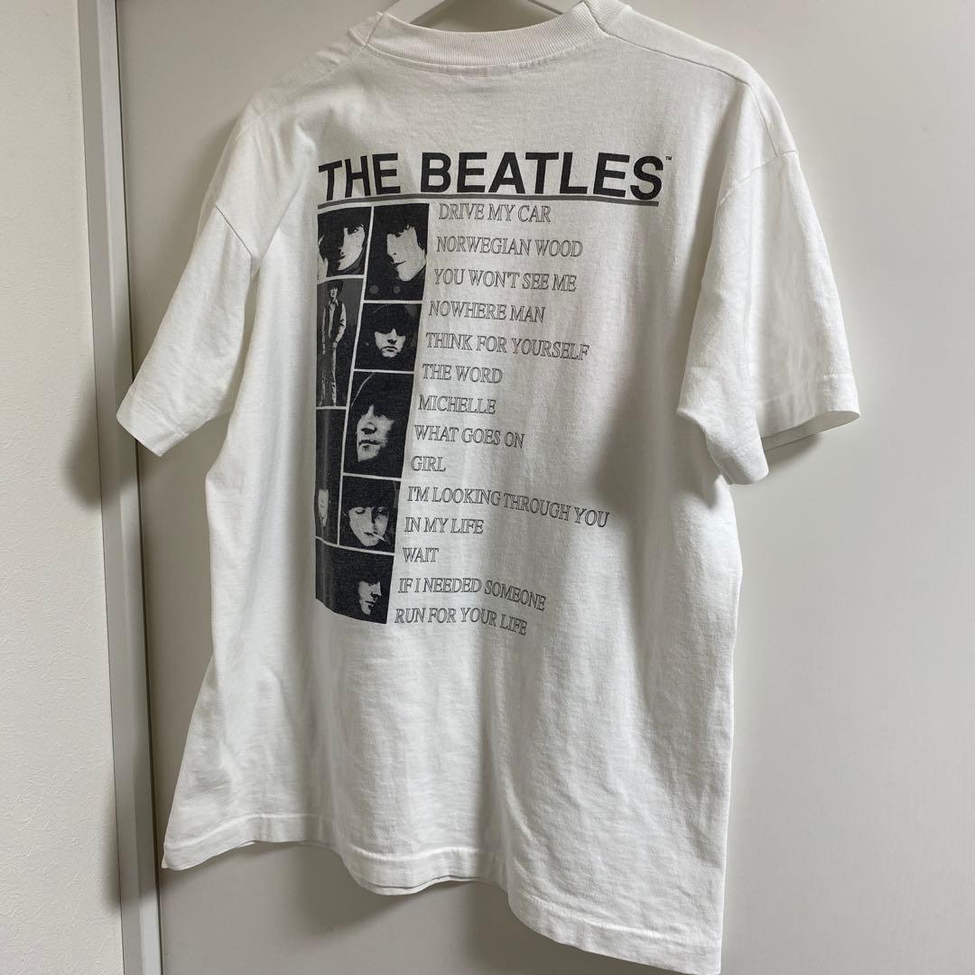 THE BEATLES ビートルズ RUBBER SOUL Tシャツ 90s 白