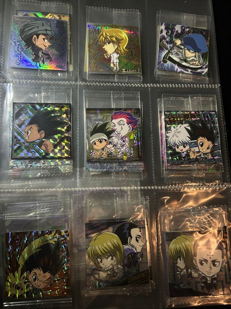 ハンターハンターホログラム ステッカーセット 27枚