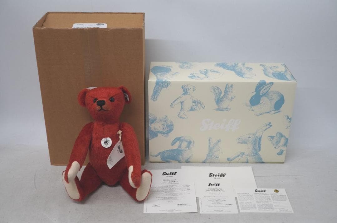 【M02-01】 Steiff シュタイフ テディベア レプリカ 1912/13