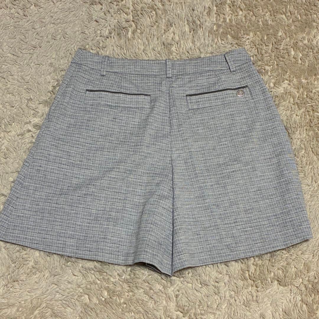 LANVIN SPORT 未使用タグ付 現行 高年式 ゴルフ ハーフパンツ