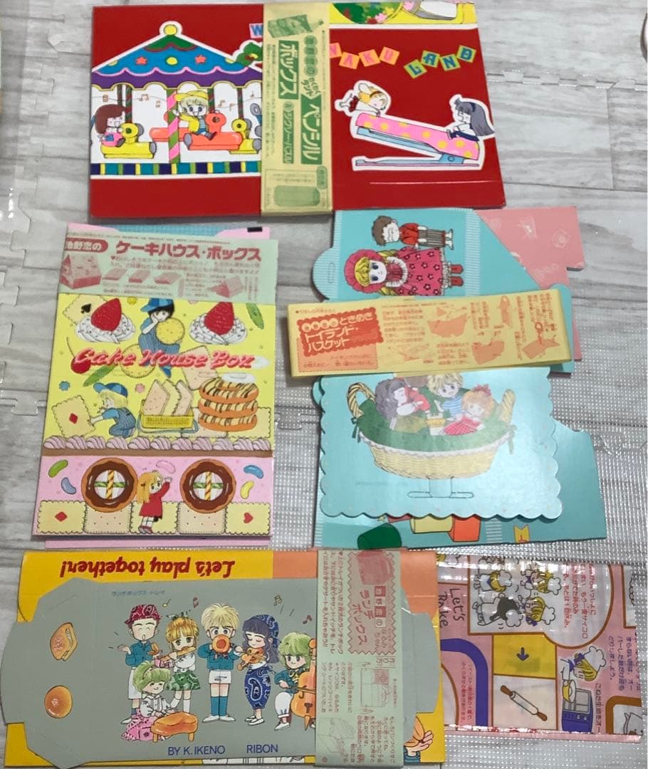 りぼん ときめきトゥナイト 池野恋 付録 昭和レトロ 蘭世 ランゼ 組み立て