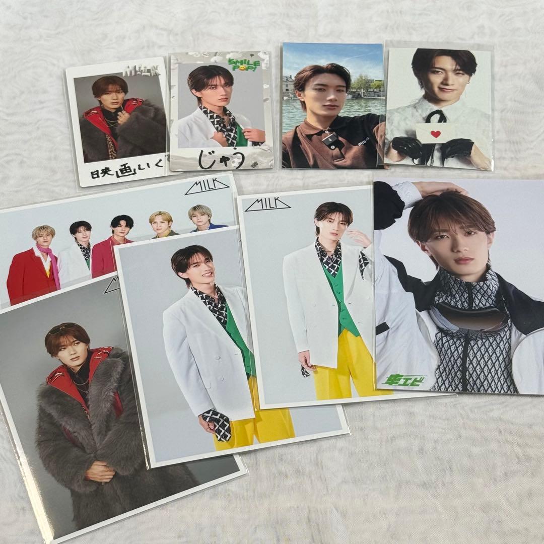 M!LK 山中柔太朗 生写真 トレカ