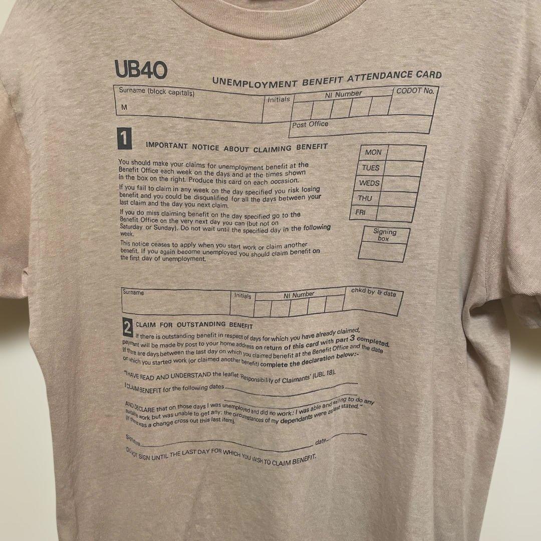UB40 80's 〜 アルバムジャケット　T