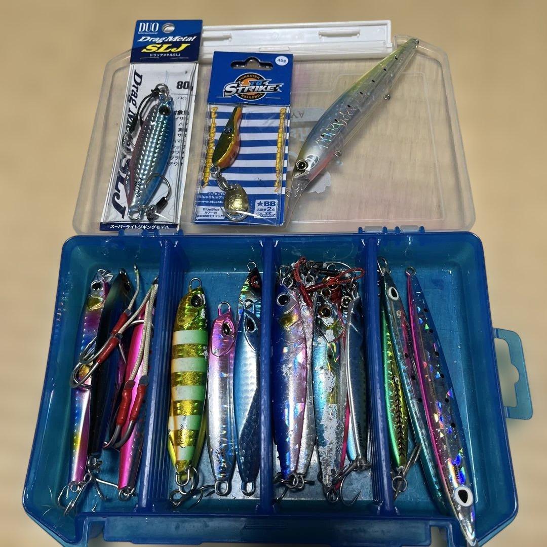 ライトショアジギング引退セット、メタルジグ色々価格交渉お気軽に