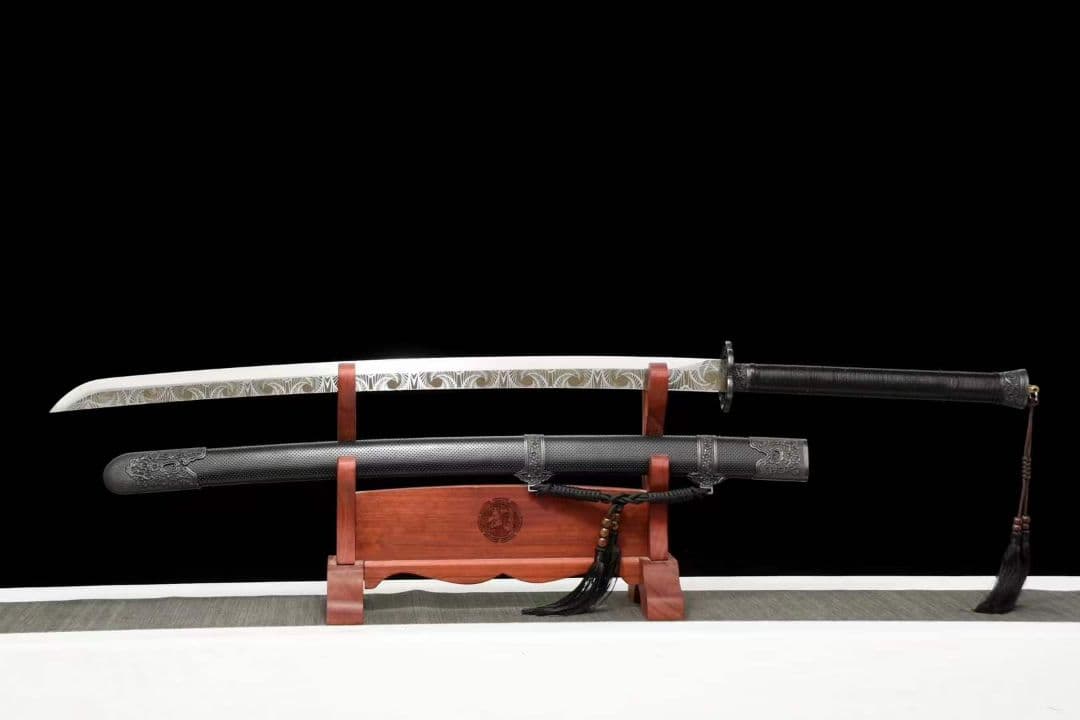 『刺繍春刀——千機変』古兵器 武具　刀装具　日本刀　模造刀 居合刀 長尺