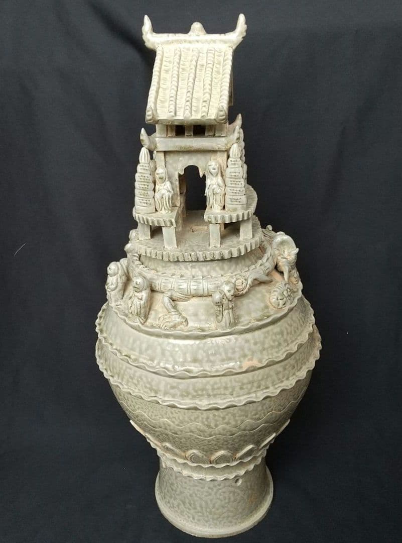 中国 神亭壺 古箱あり 骨董 茶道具