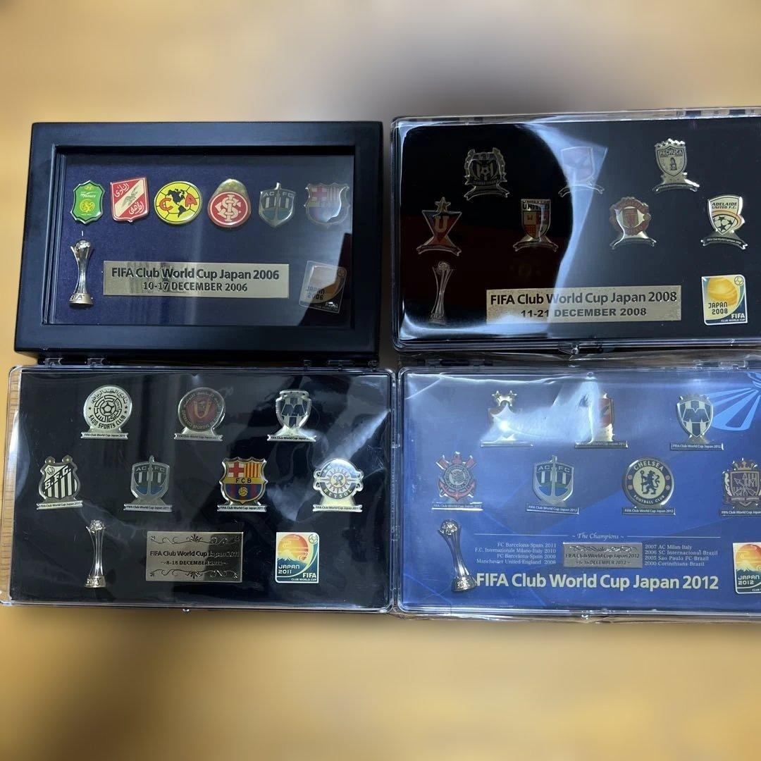 FIFAクラブワールドカップ記念ピンバッジセット