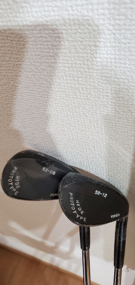 鬼スピン　角溝プロトタイプ　ウェッジ2本セット　刻印有り