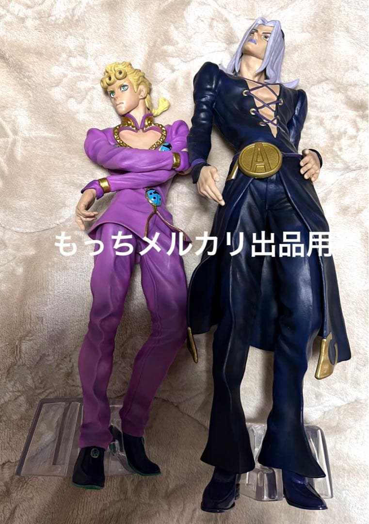 一番くじ　ジョジョの奇妙な冒険　第5部　ジョルノ　アバッキオ　フィギュア　セット