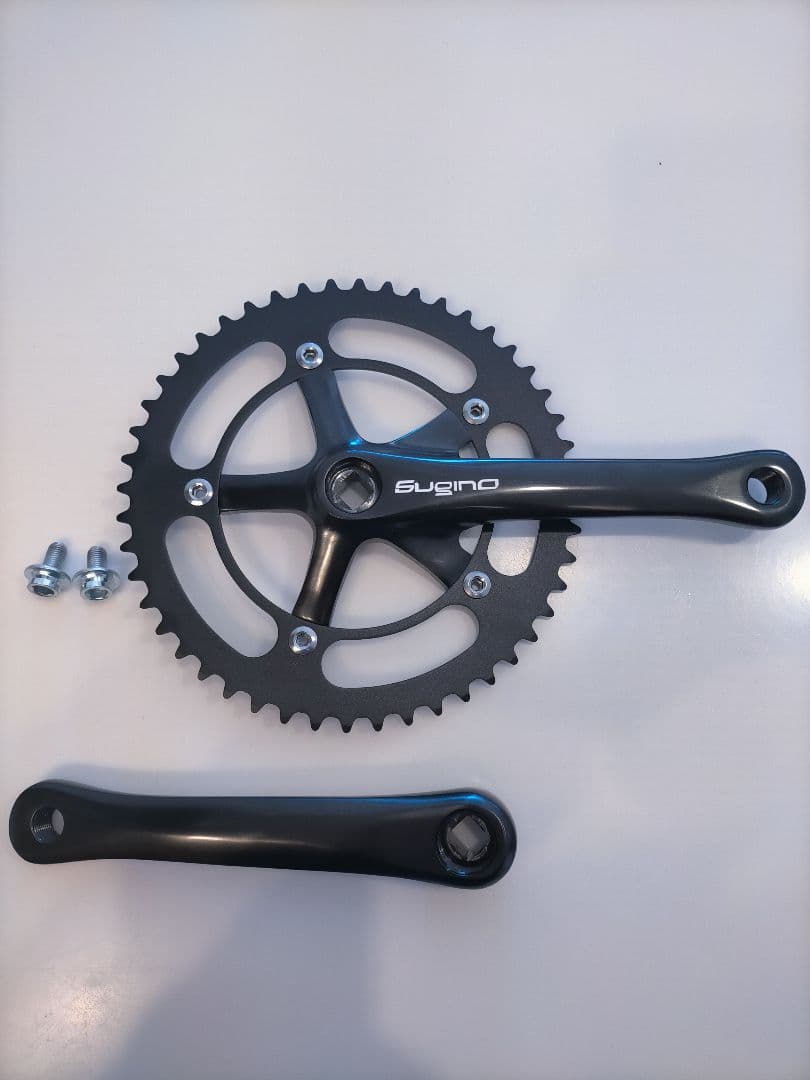 FUJI TRACK ARCV スギ ノ クランクセット　48T　165mm