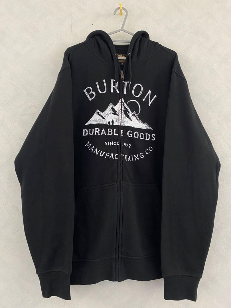美品 BURTON ジップアップパーカー サイズM バートン スノーボード