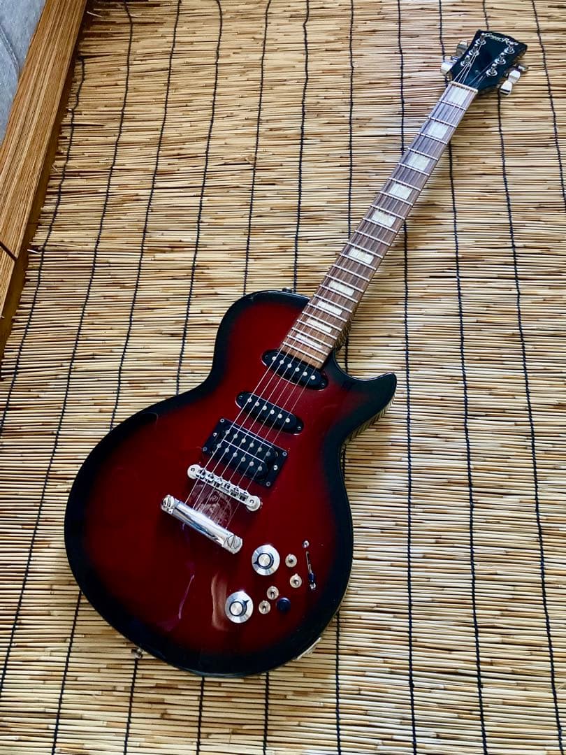 ☆ねこ☆ GrassRoots G-I-48LP 唯一無二の改造ギター
