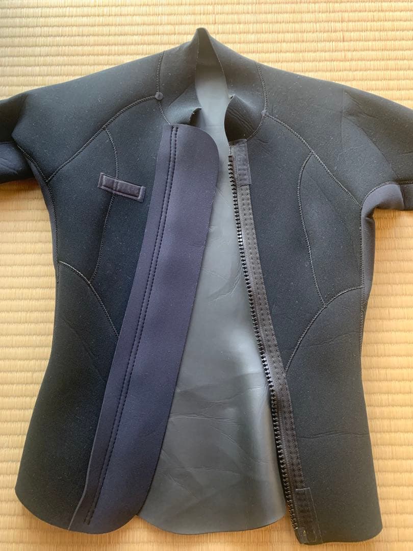 VAN de COSMICA ロングジョン ウェットスーツ ブラック