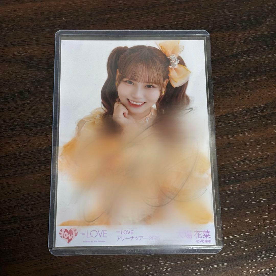 ＝LOVE イコラブ 大場花菜 魔法少女 チュウ 直筆