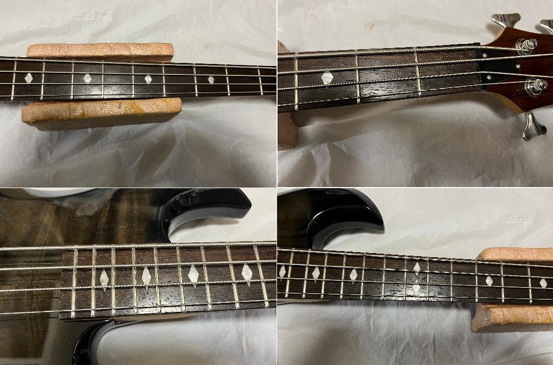 B.C.Rich Eagle BASS　シースルーブラック虎目　DIMARZIO