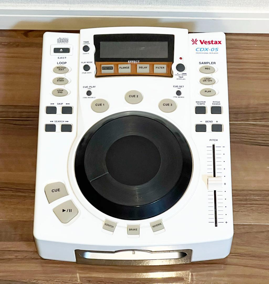 【完動品】VESTAX CDJ CDX-05 白