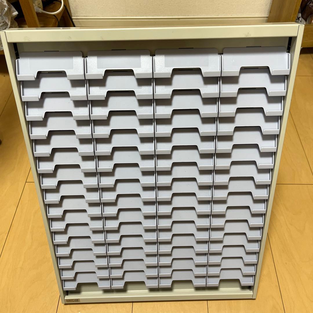 【2台セット】リヒトラブ IDカードボード カードラック 60口座 S108