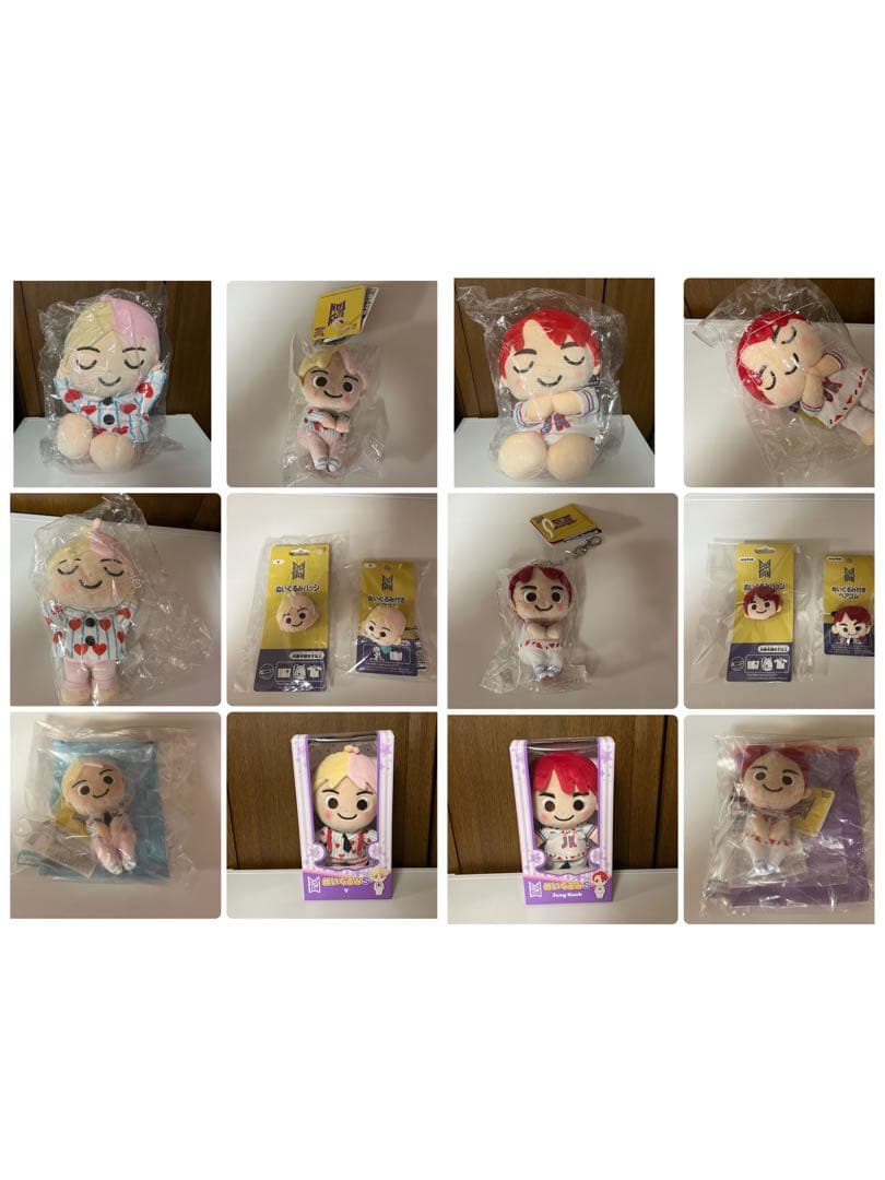 Tinytan V テヒョン JUNGKOOK ジョングク ぬいぐるみ BTS
