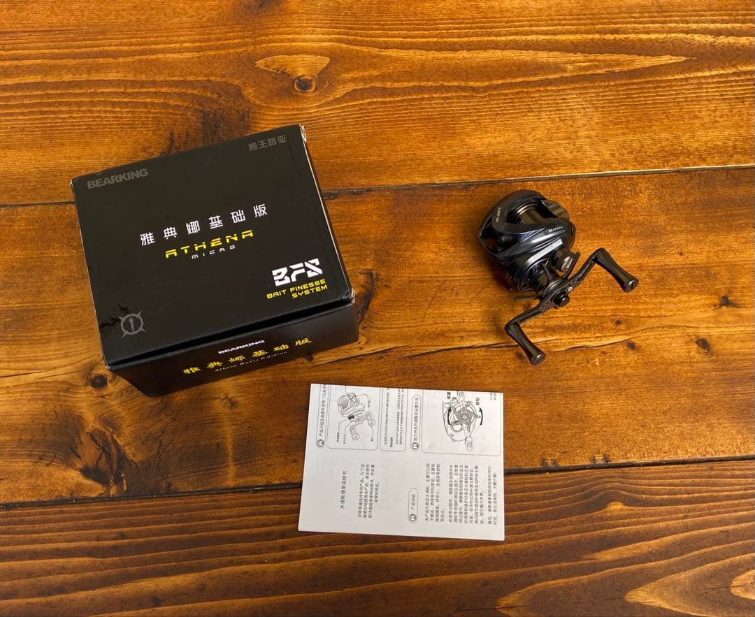 新品未使用　アジングセット　C552UL アジングロッド　リール　ベイトロッド