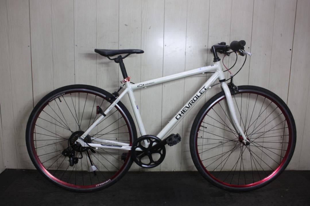 Chevrolet 700C アルミ シマノ6速 430mm クロスバイク