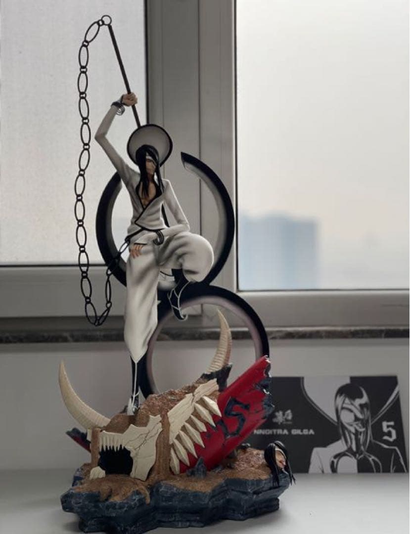 BLEACH  黒衣少年図 ノイトラ ガレージキット ガレキ スタチュー①