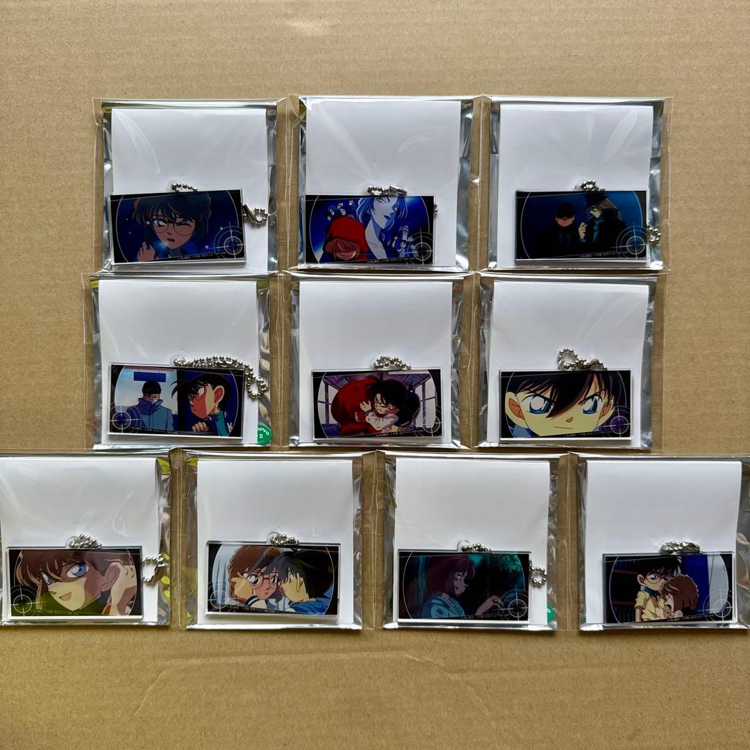 名探偵コナン　灰原哀物語　黒鉄のミステリートレイン　アクキー　コンプリートセット