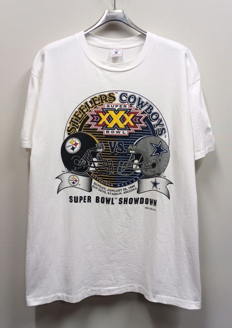 NFL 1996年 スーパーボウル Tシャツ カウボーイズ スティーラーズ