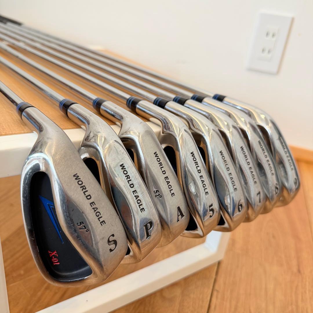 レフティ WORLD EAGLE ワールドイーグル アイアン8本セット