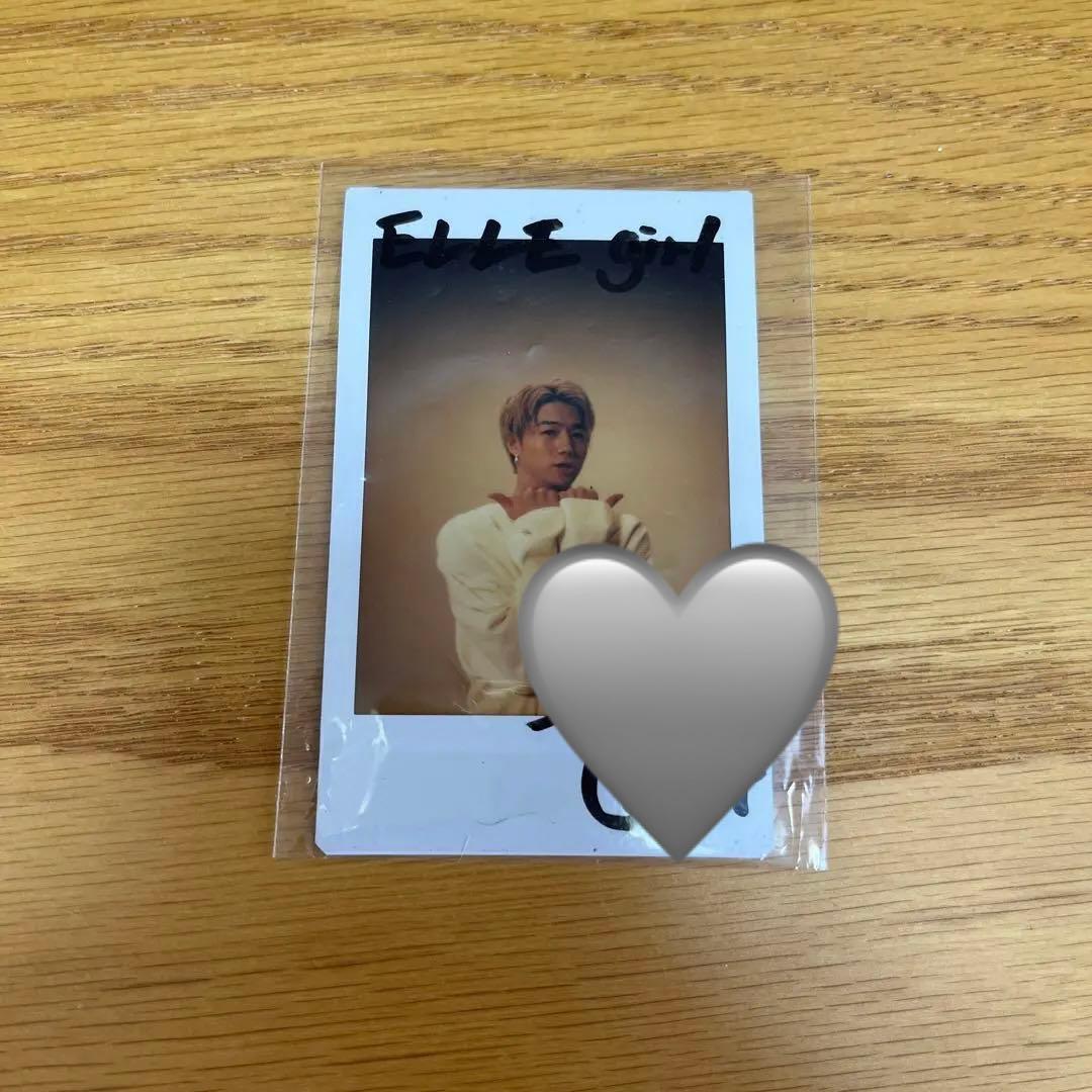 瀬口黎弥 ELLEgirl 直筆サイン FANTASTICS LDH