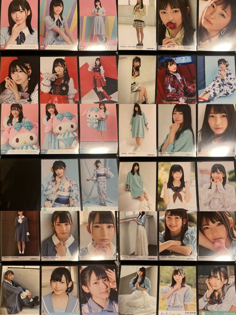 り*ご様 永田詩央里 生写真 まとめ売り