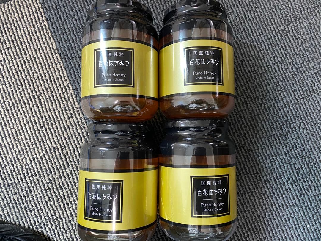 【1kg×4本】国産純粋はちみつ（賞味期限2027年6月）＋訳あり安納芋約9kg