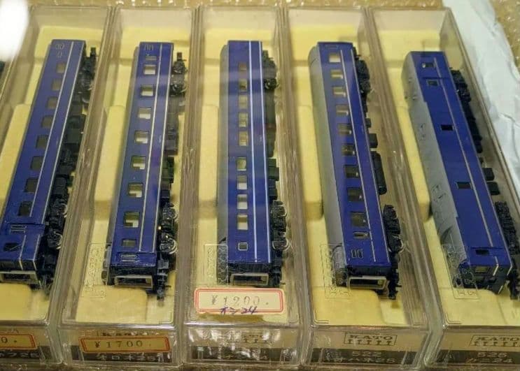 【レトロ】KATO Nゲージ 24系25形 ブルートレイン 客車・機関車