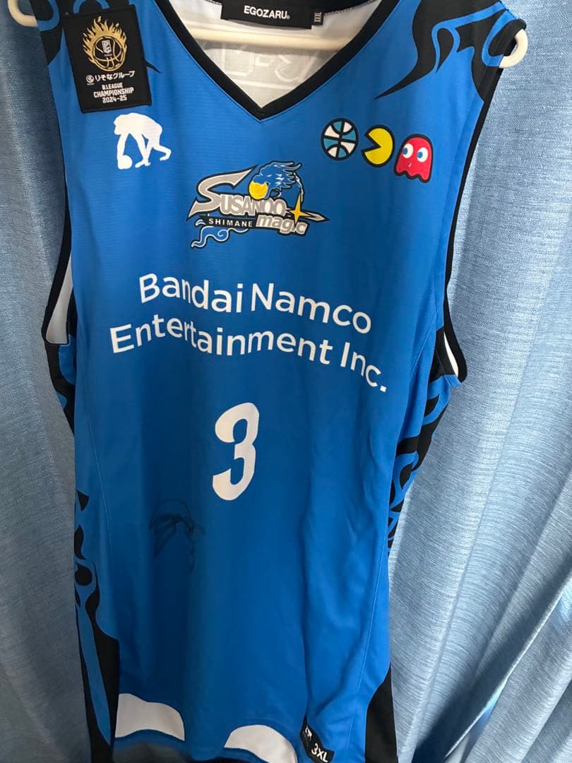 安藤誓哉選手 直筆サイン入りユニフォーム CS仕様