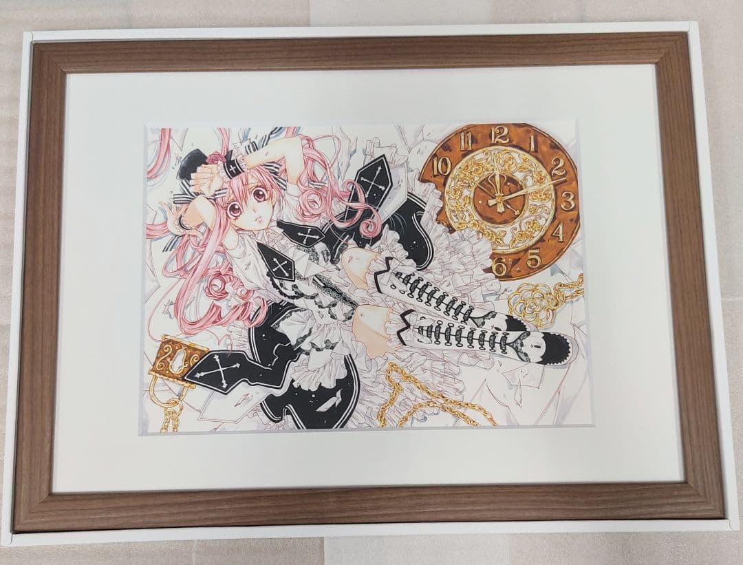 種村有菜　猫と私の金曜日　複製原画　額入り