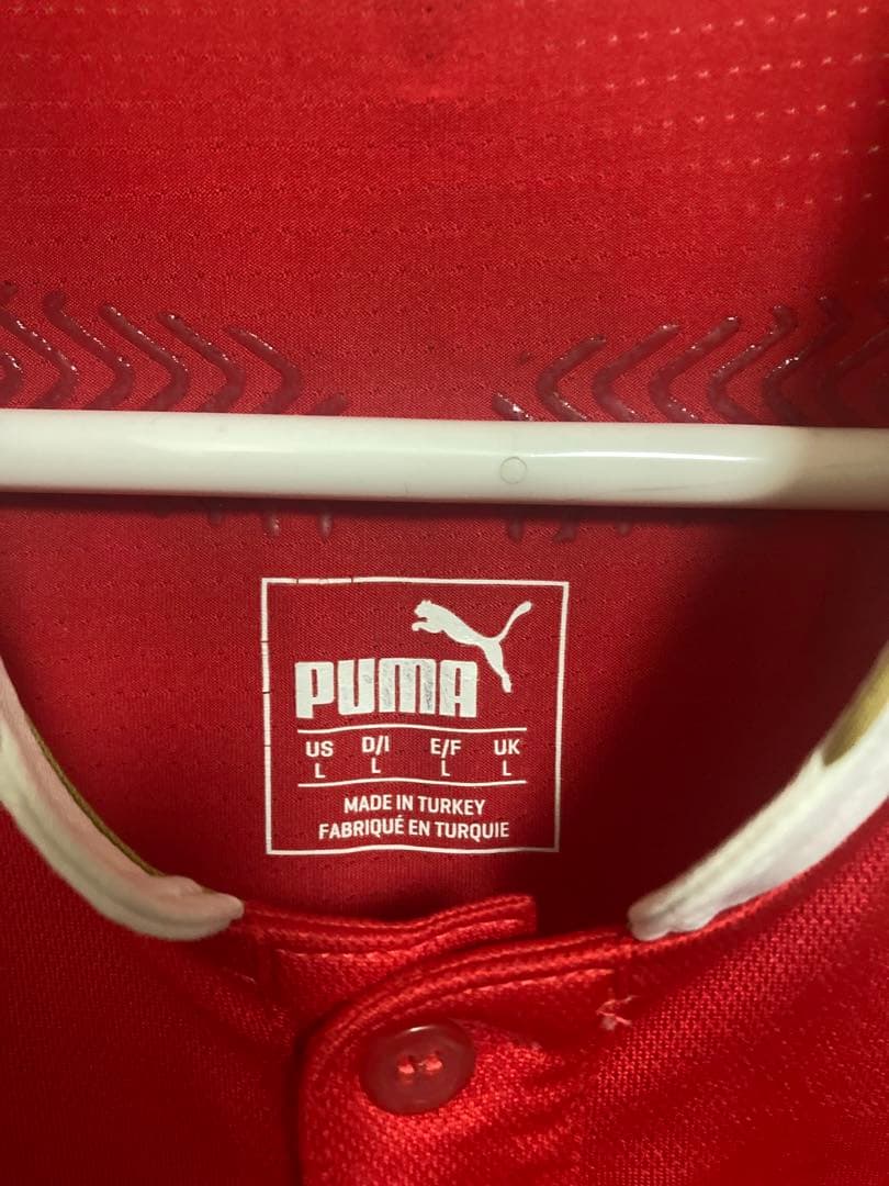 2015年　実使用ユニフォーム　アーセナル　ギブス　PUMA イングランド代表