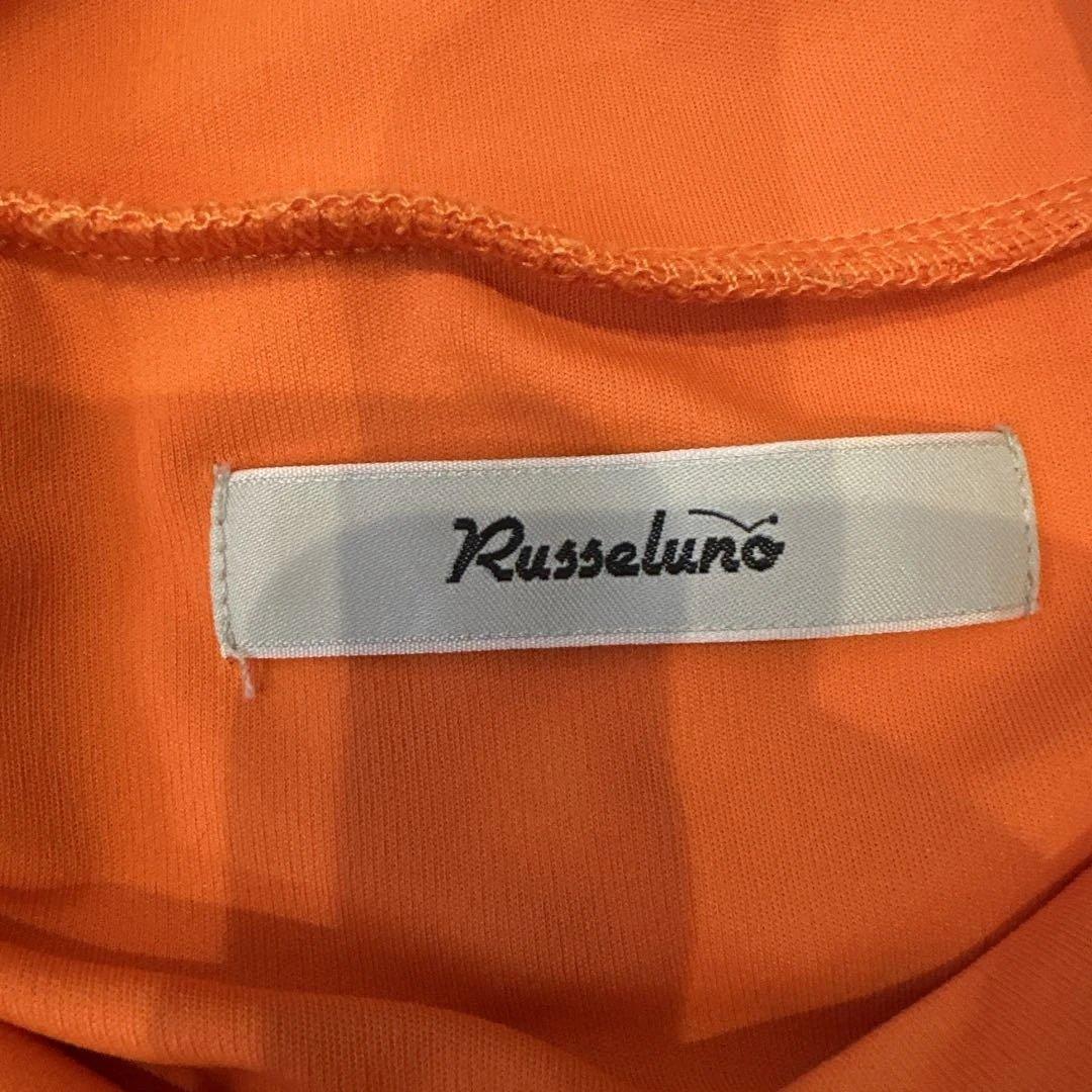 Russeluno オレンジシャツ 骨格デザイン