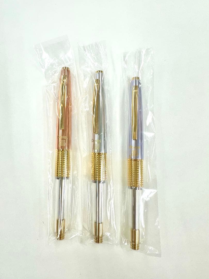 ぺんてる 東海地区限定 ケリー 3本セット Kerry 0.5㎜ スケルトン