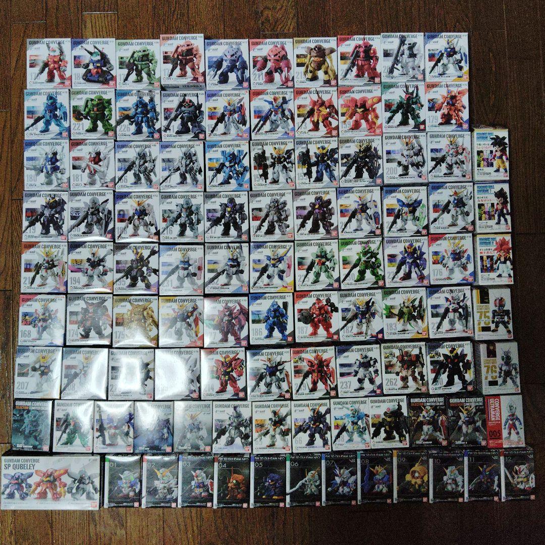 ガンダムコンバージ等フィギュアセット 100体以上 開封済み