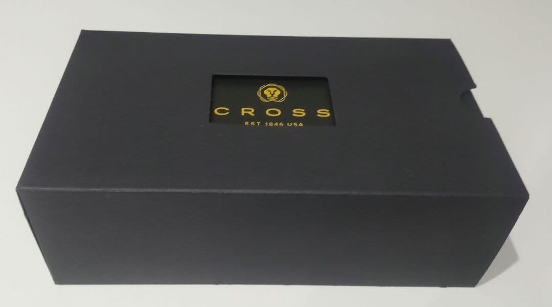 美品CROSS クロス タウンゼント NAT0042-62 ミッドナイトブラック