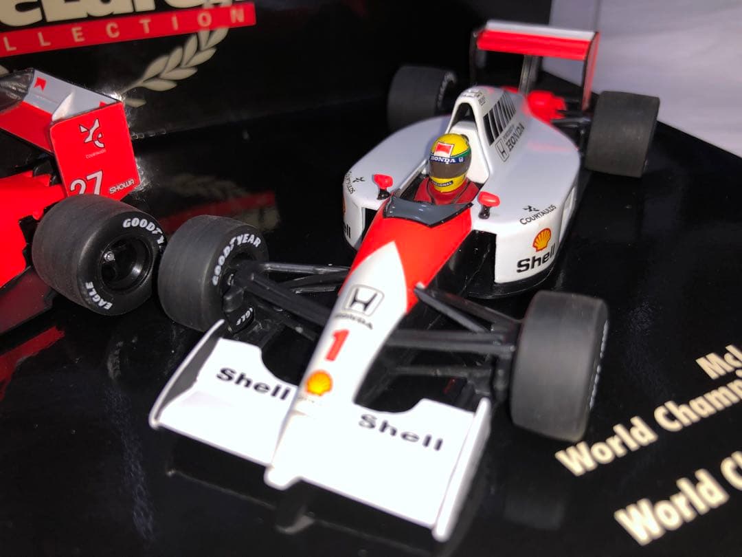 ミニチャンプス McLaren Honda MP4/5B MP4/6 セット