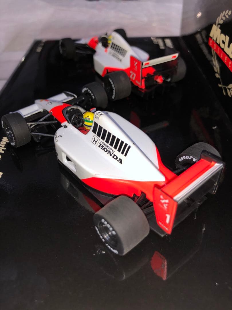 ミニチャンプス McLaren Honda MP4/5B MP4/6 セット