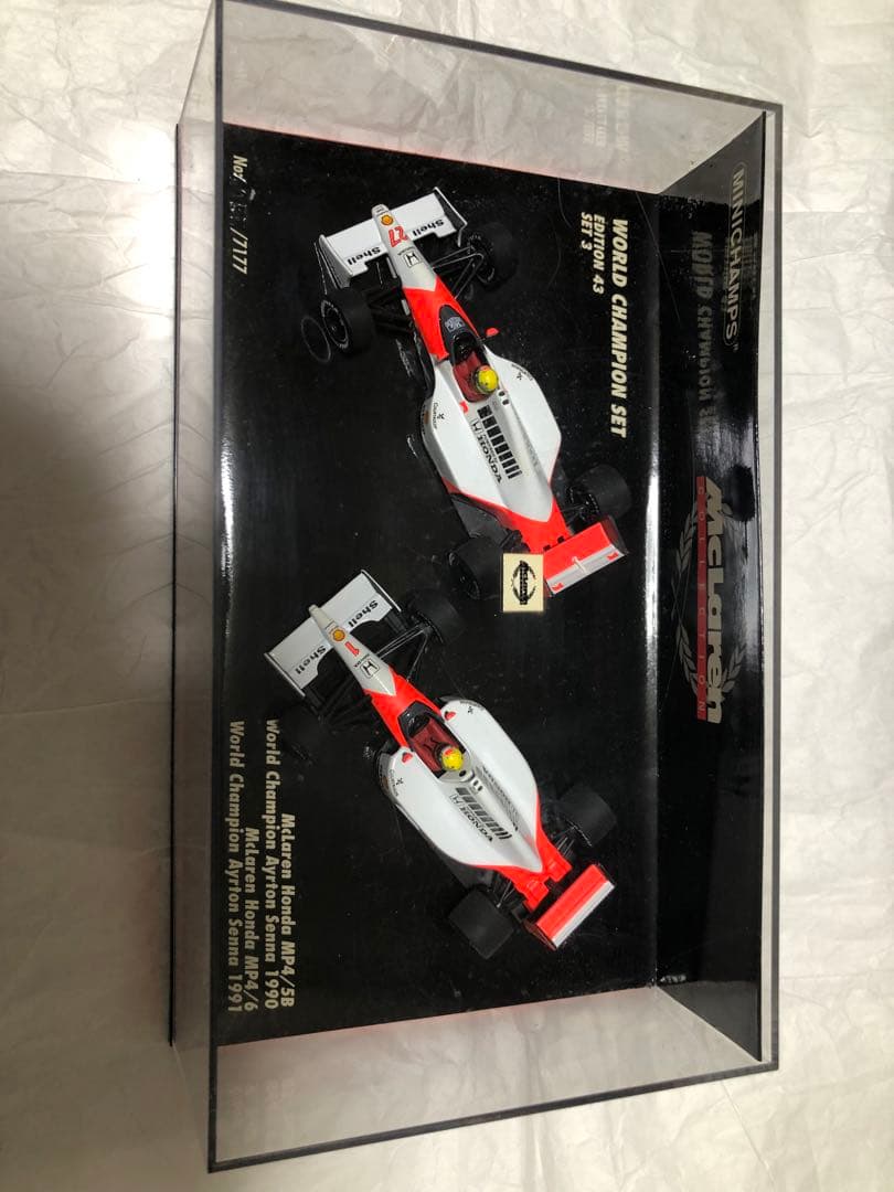 ミニチャンプス McLaren Honda MP4/5B MP4/6 セット
