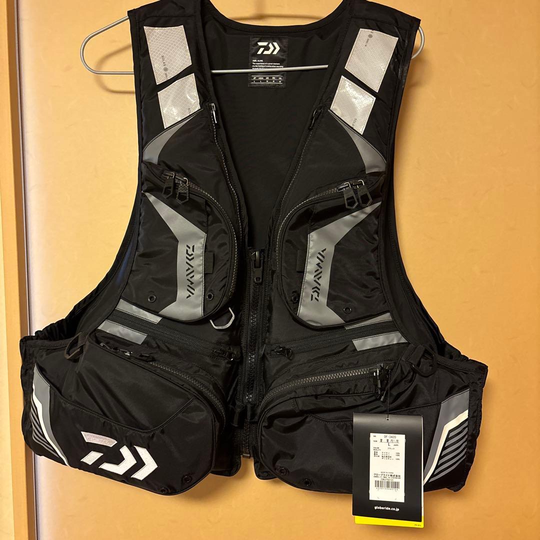DAIWA フィッシングライフジャケット ブラック